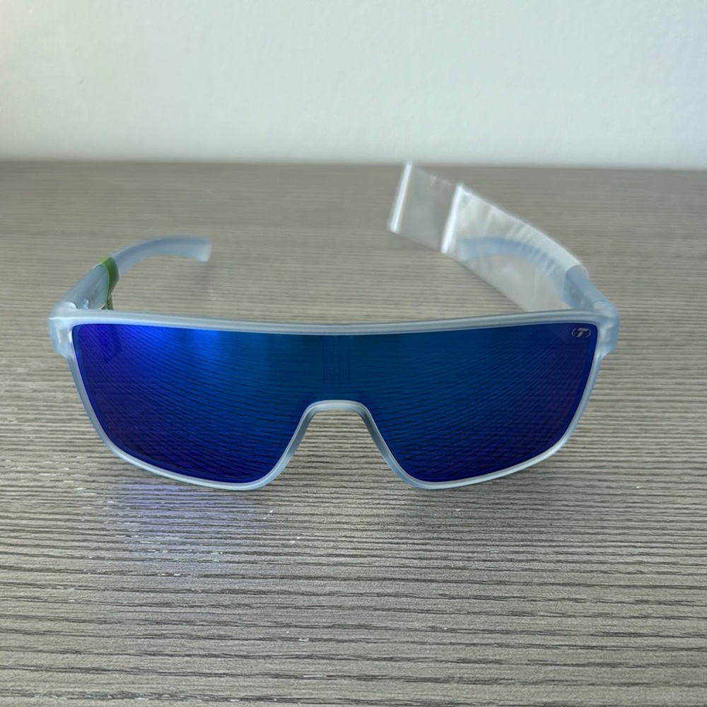 Blue Reflective Sunglasses